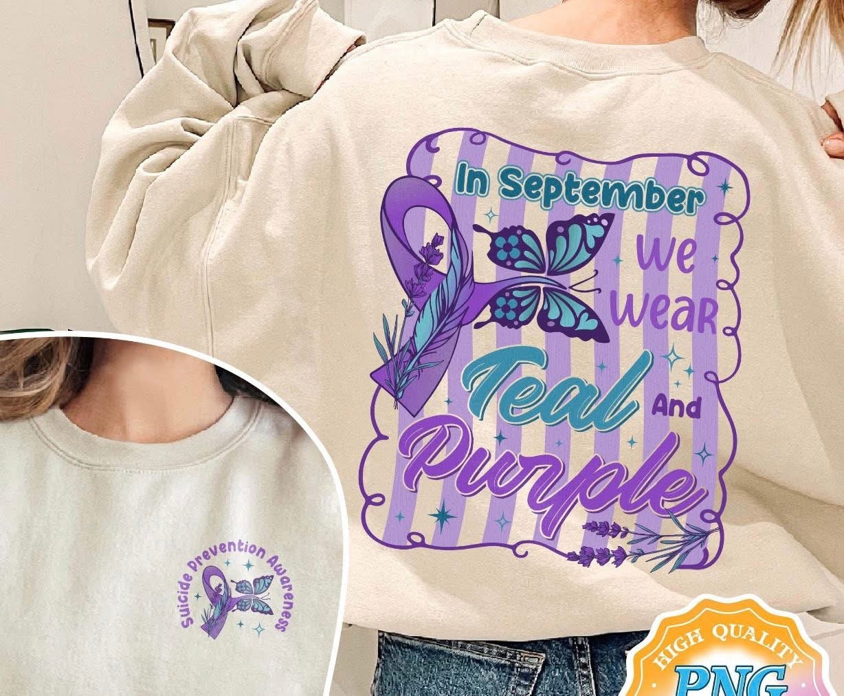 Suicide Awareness Butterfly-ADULT