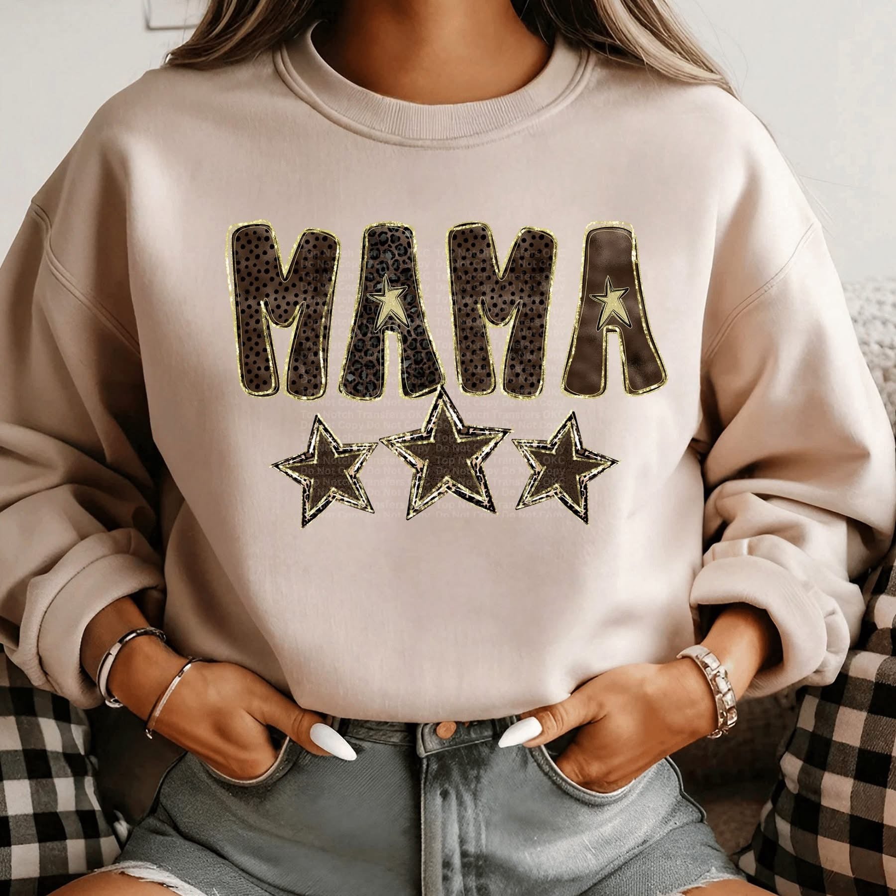 Mama Brown Print- ADULT