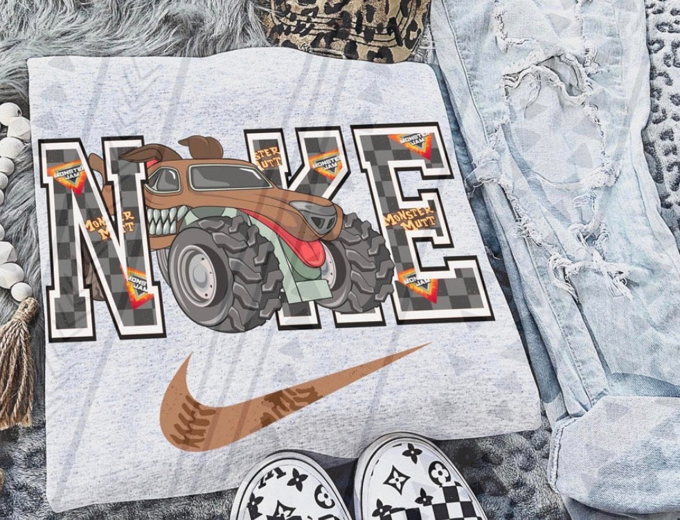Monster J Swoosh Truck-YOUTH