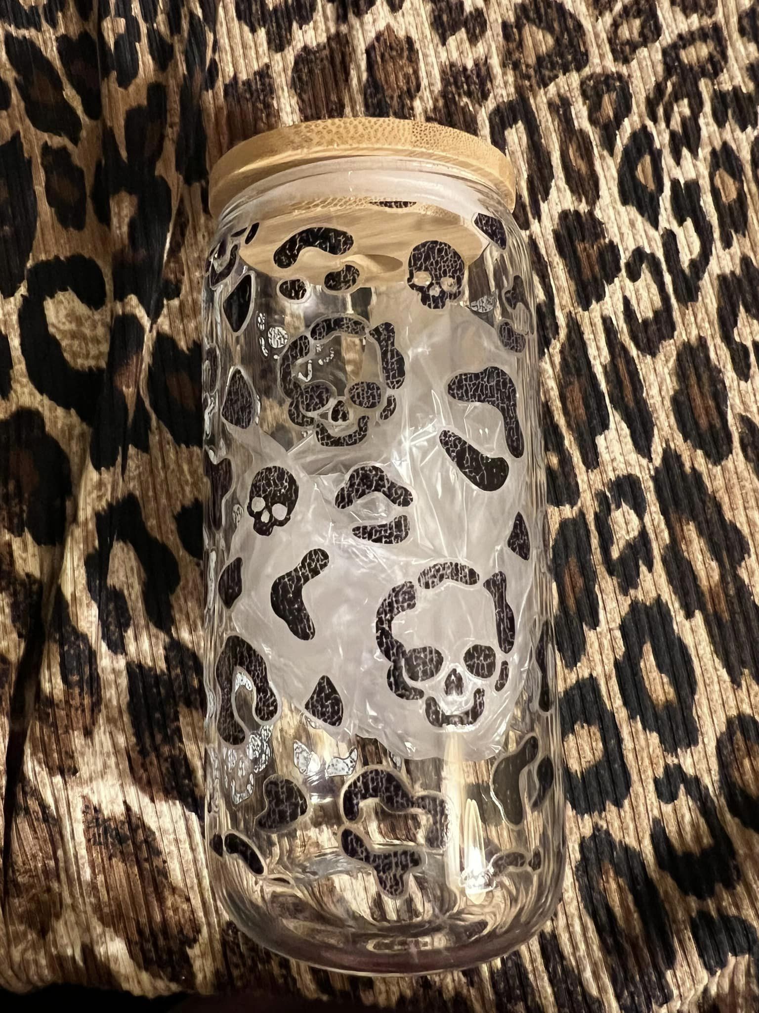 Leopard Skully Libby Cup
