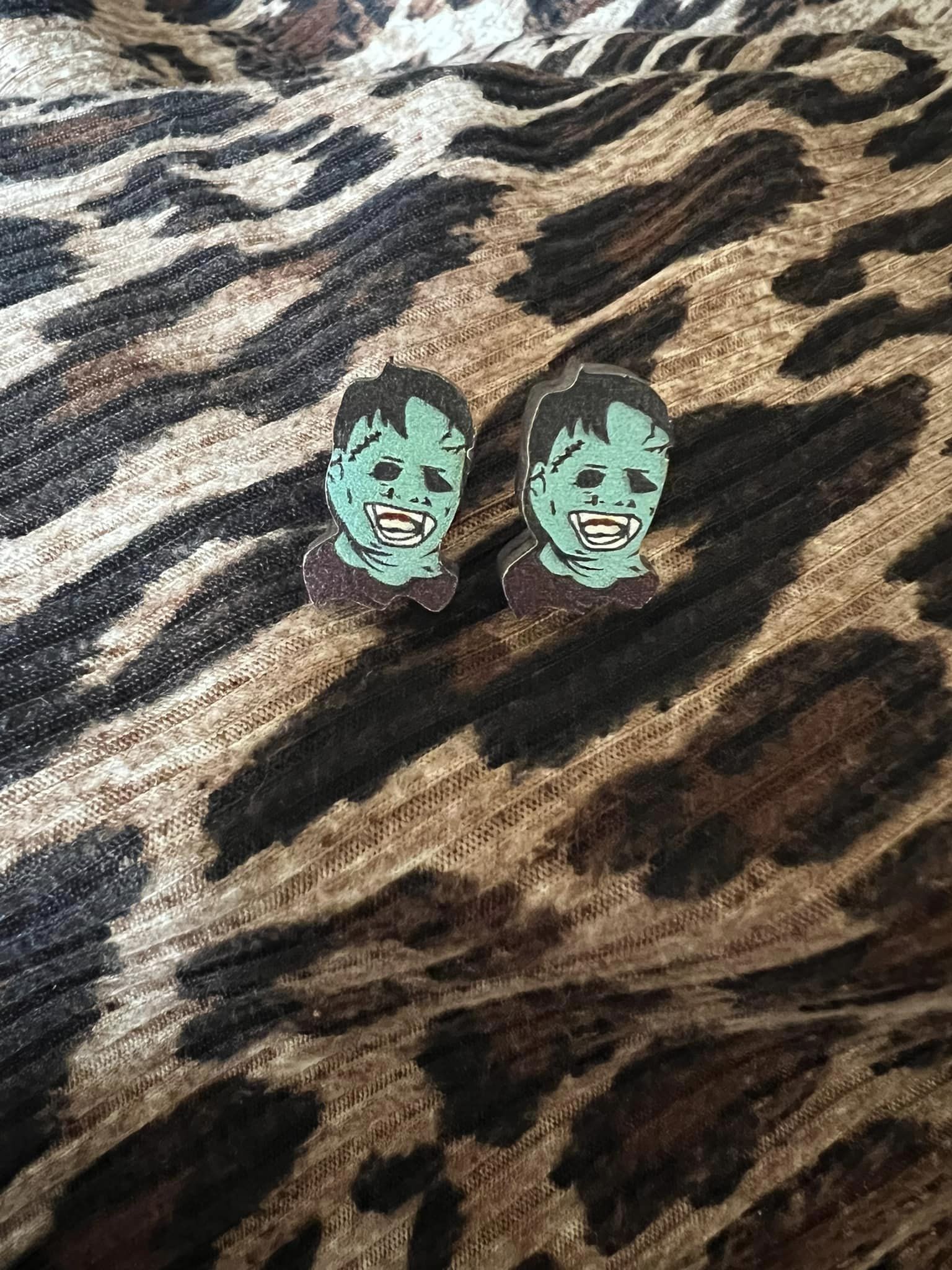 Leather Face Studs