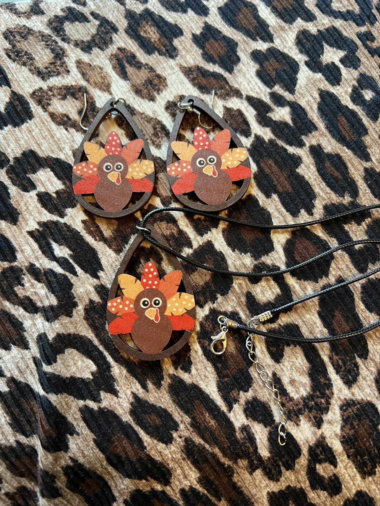 Turkey Jewelry Set - Brown