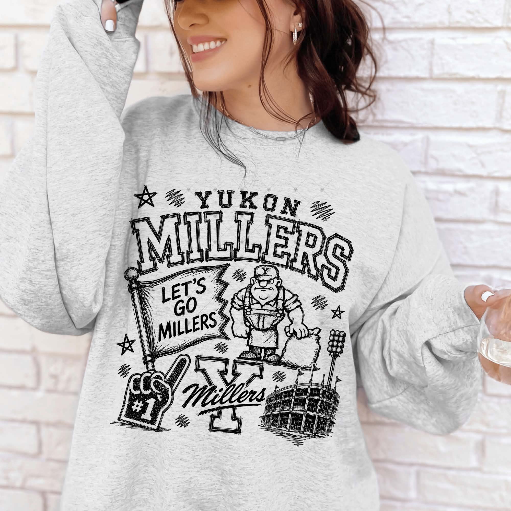 Yukon Miller Bleacher Collage-ADULT