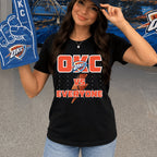 OKC VS Everyone Bold Orange Thund Basketball-ADULT