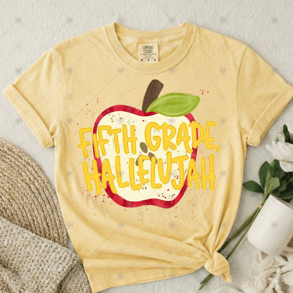 PreK through Fifth Grade OR Teacher Hallelujah-ADULT