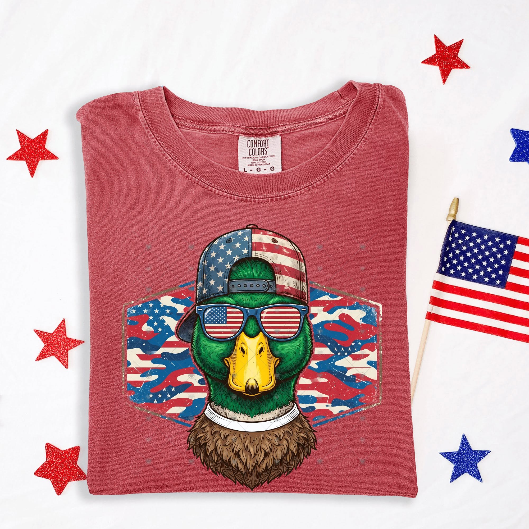 Patriotic Duck Camo-ADULT