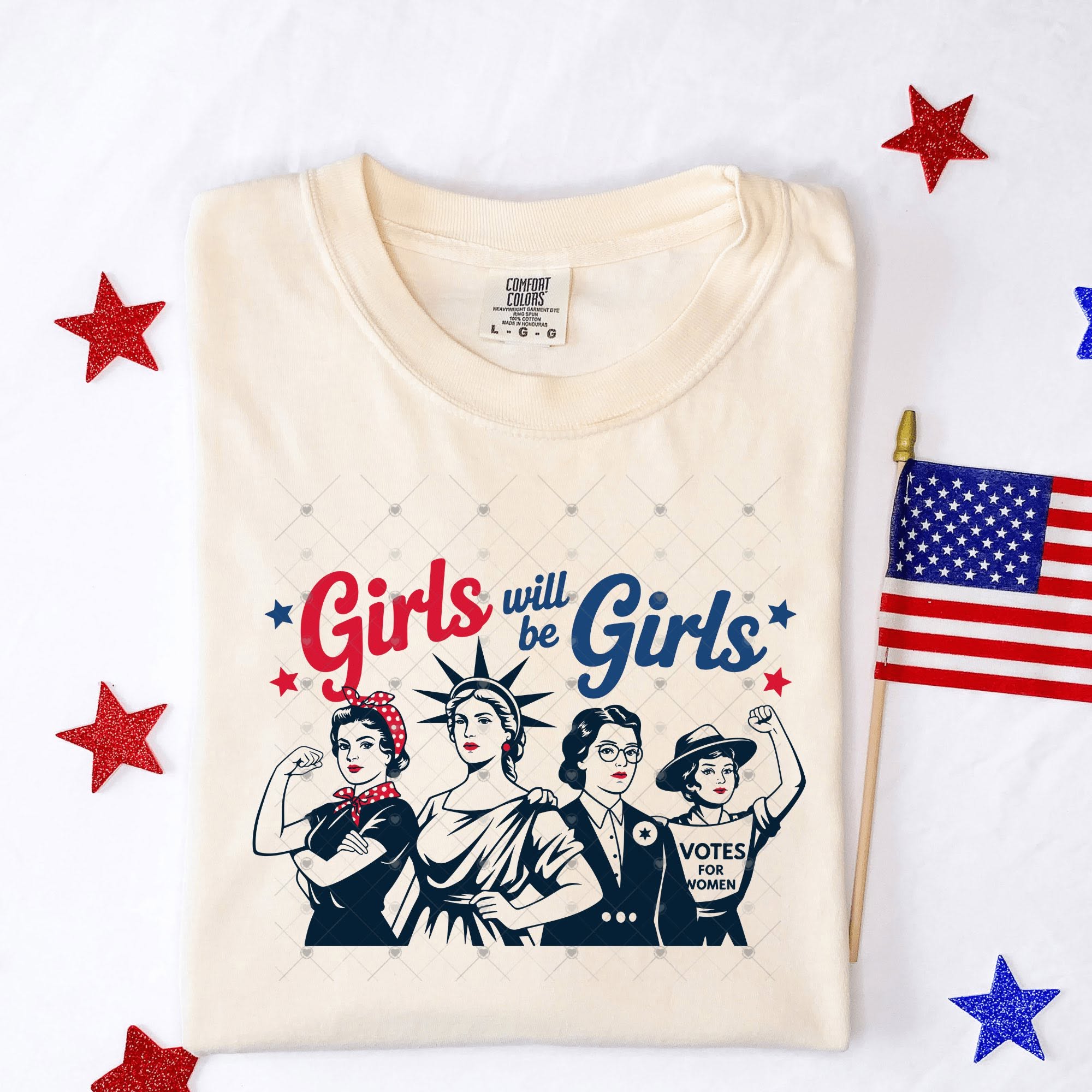 Girls Will Be Girls White-ADULT