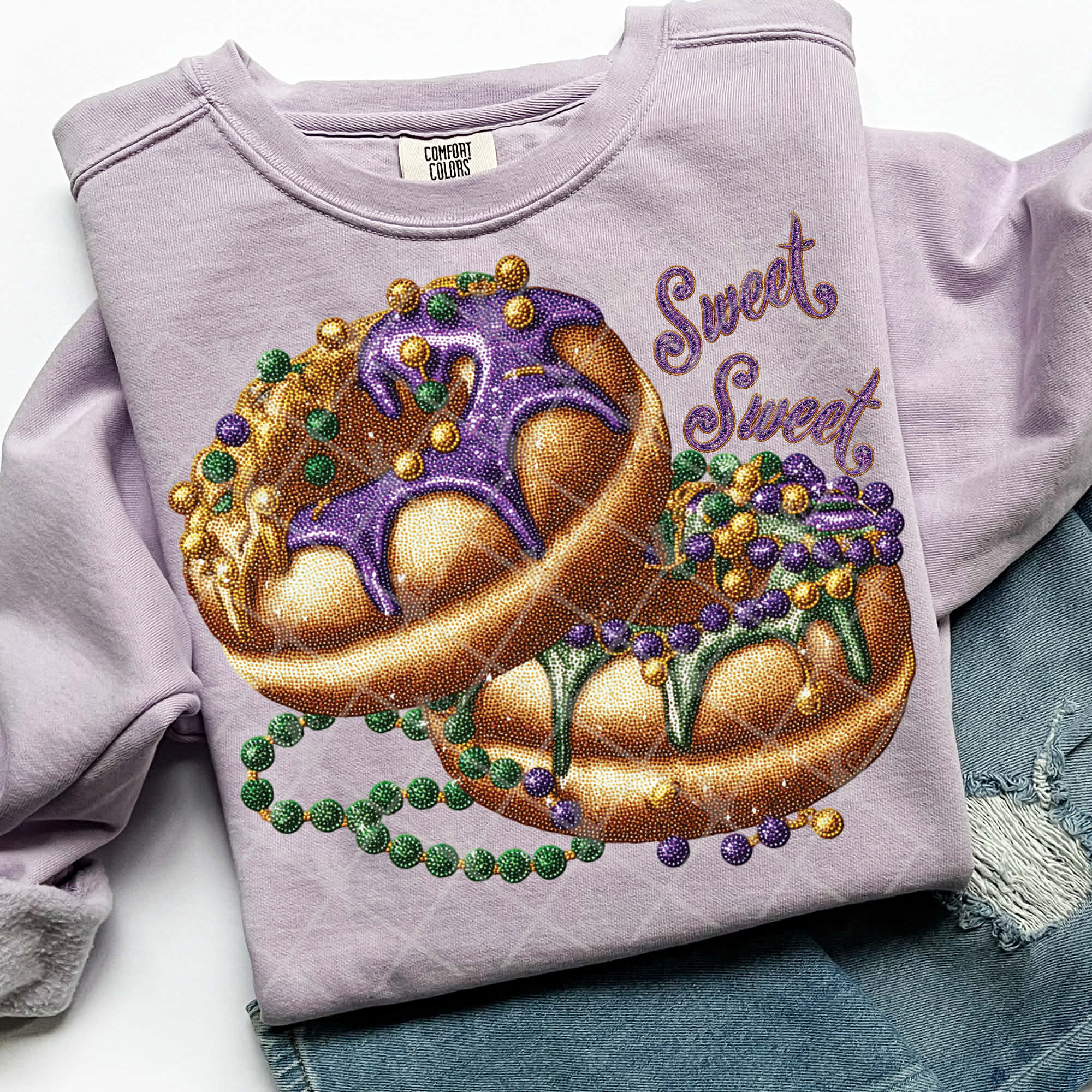 Mardi Gras Sweet King Cake- ADULT