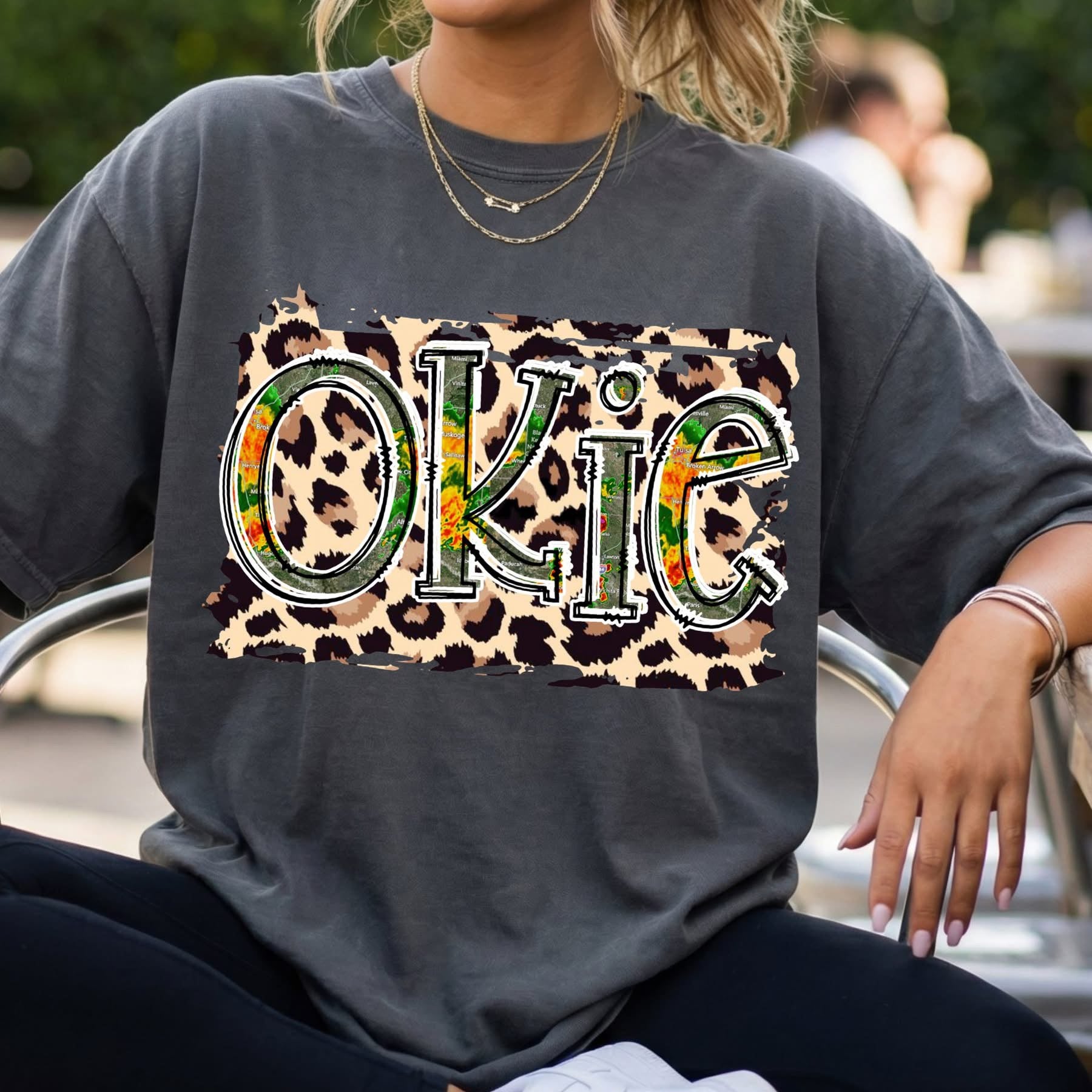 Leopard Okie Weather Radar-ADULT