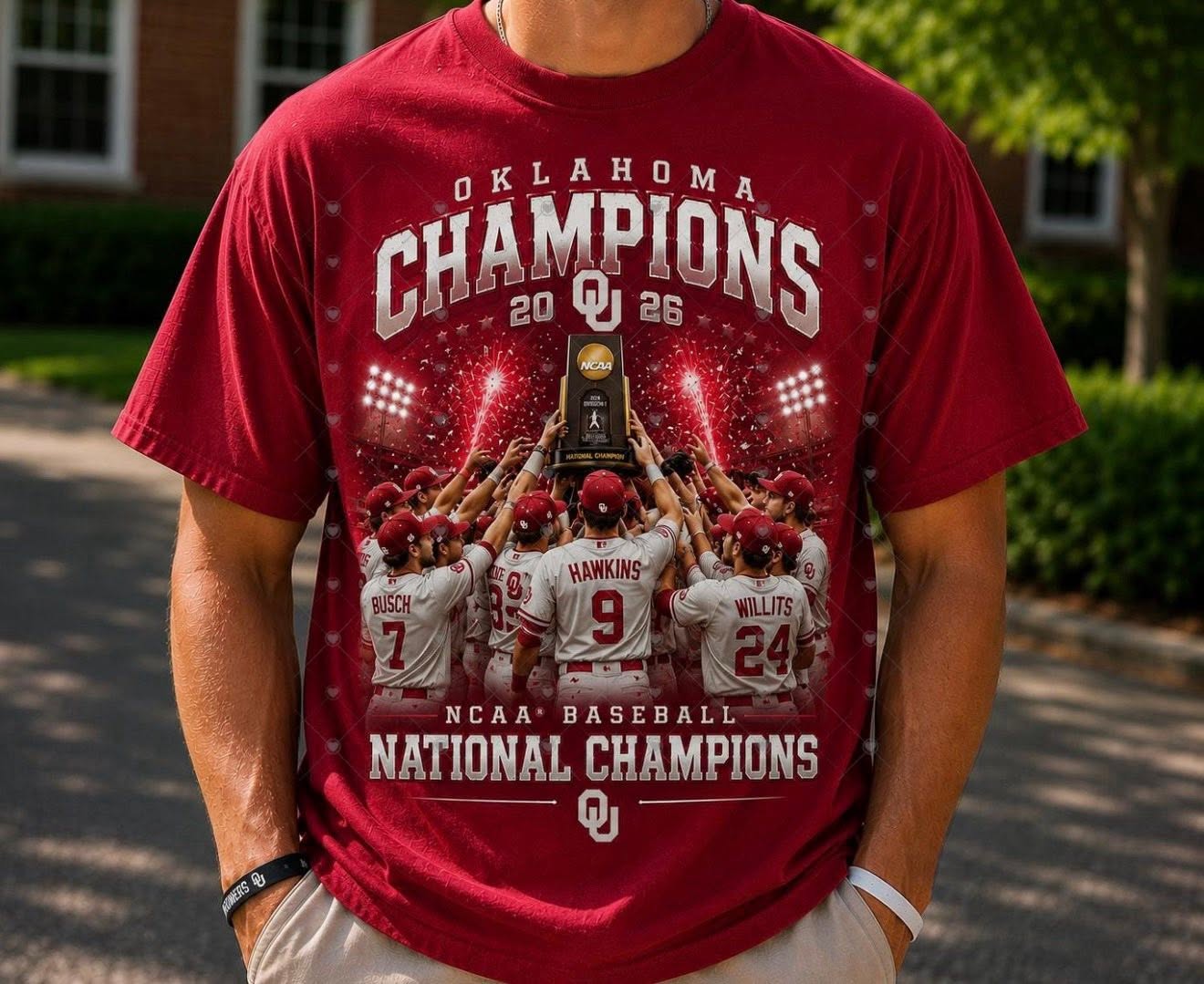 Soon Oklahoma CWS 2026 Baseball Champions-ADULT