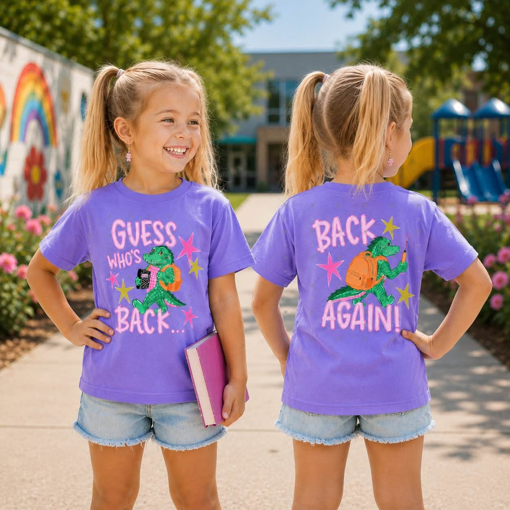 Guess Whos Back To School Full Front and Back-TODDLER