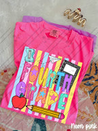PreK through Sixth Grade Neon Stripes-TODDLER