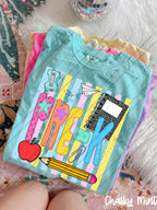 PreK through Sixth Grade Neon Stripes-TODDLER