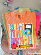 PreK through Sixth Grade Neon Stripes-TODDLER