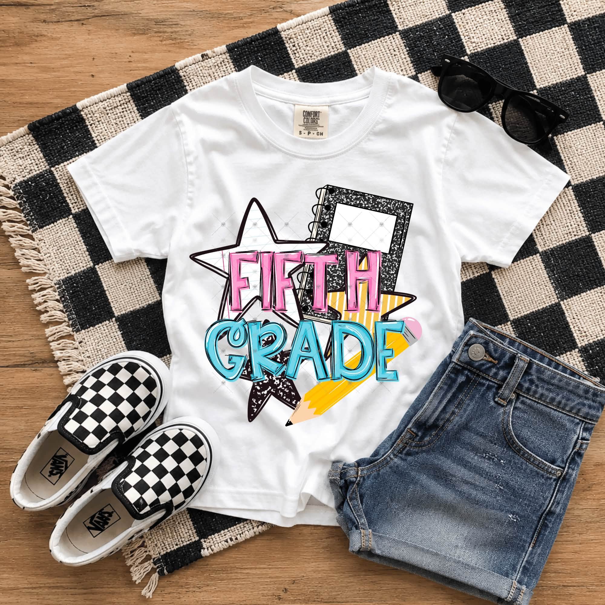 PreK through Fifth Grade Star Notebook Pink-TODDLER