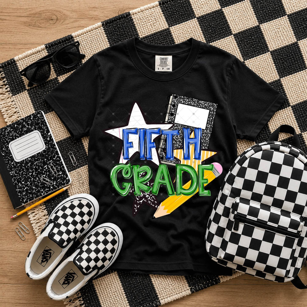 PreK through Fifth Grade Star Notebook Blue-TODDLER