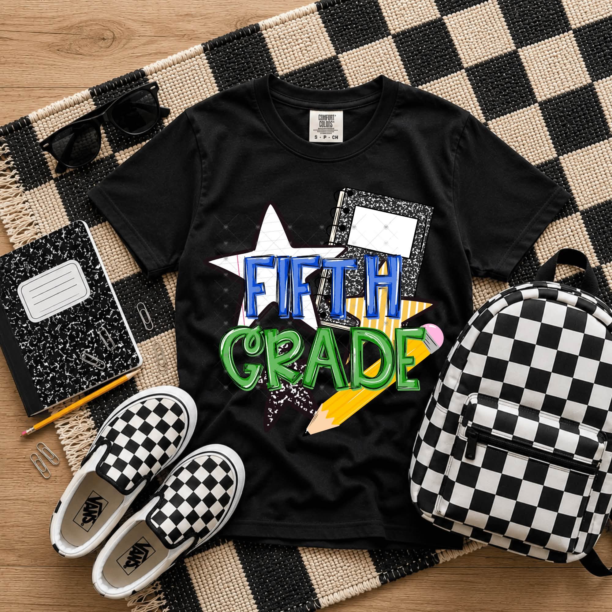 PreK through Fifth Grade Star Notebook Blue-TODDLER