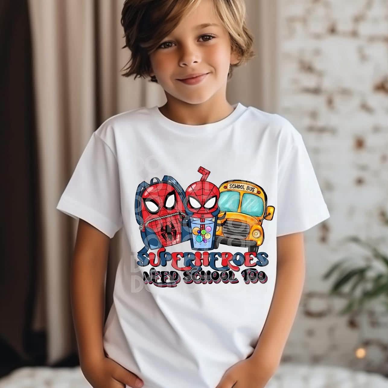 Spider Super Hero School Back to School-YOUTH