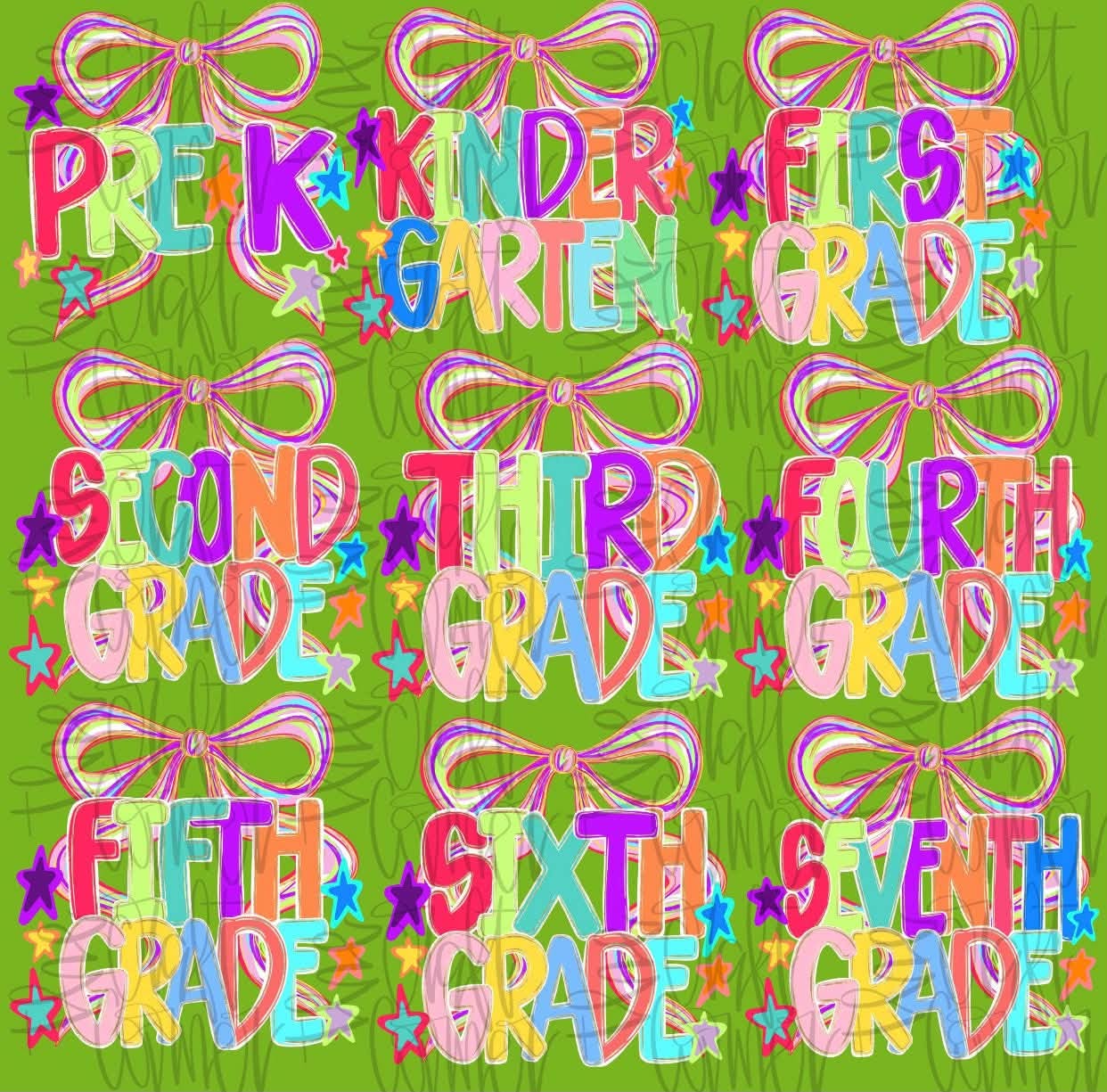 PreK through Senior Bright Bow-TODDLER