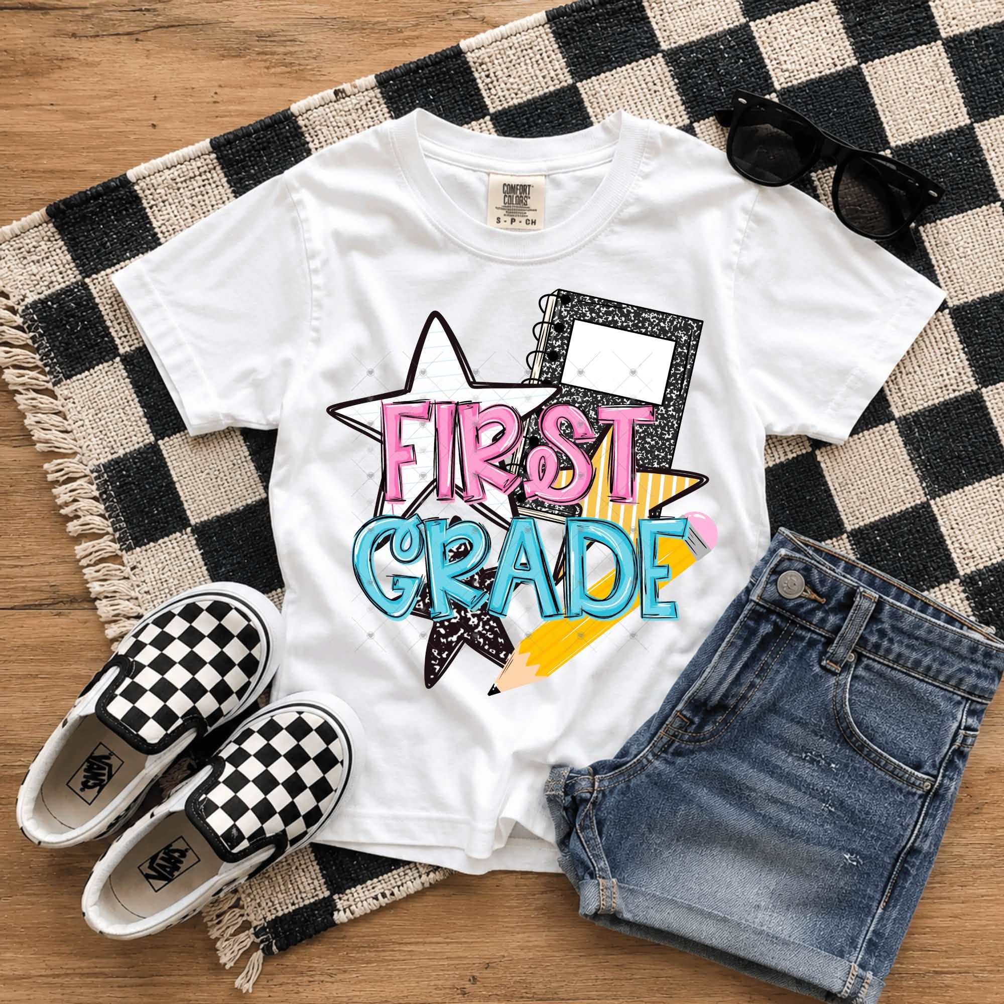 PreK through Fifth Grade Star Notebook Pink-TODDLER