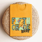 Daycare through Fifth Grade Rocks Teal Bolt-ADULT