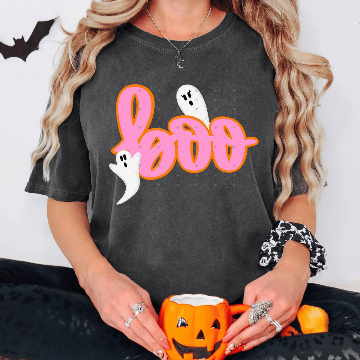 Pink Boo Ghosts-ADULT