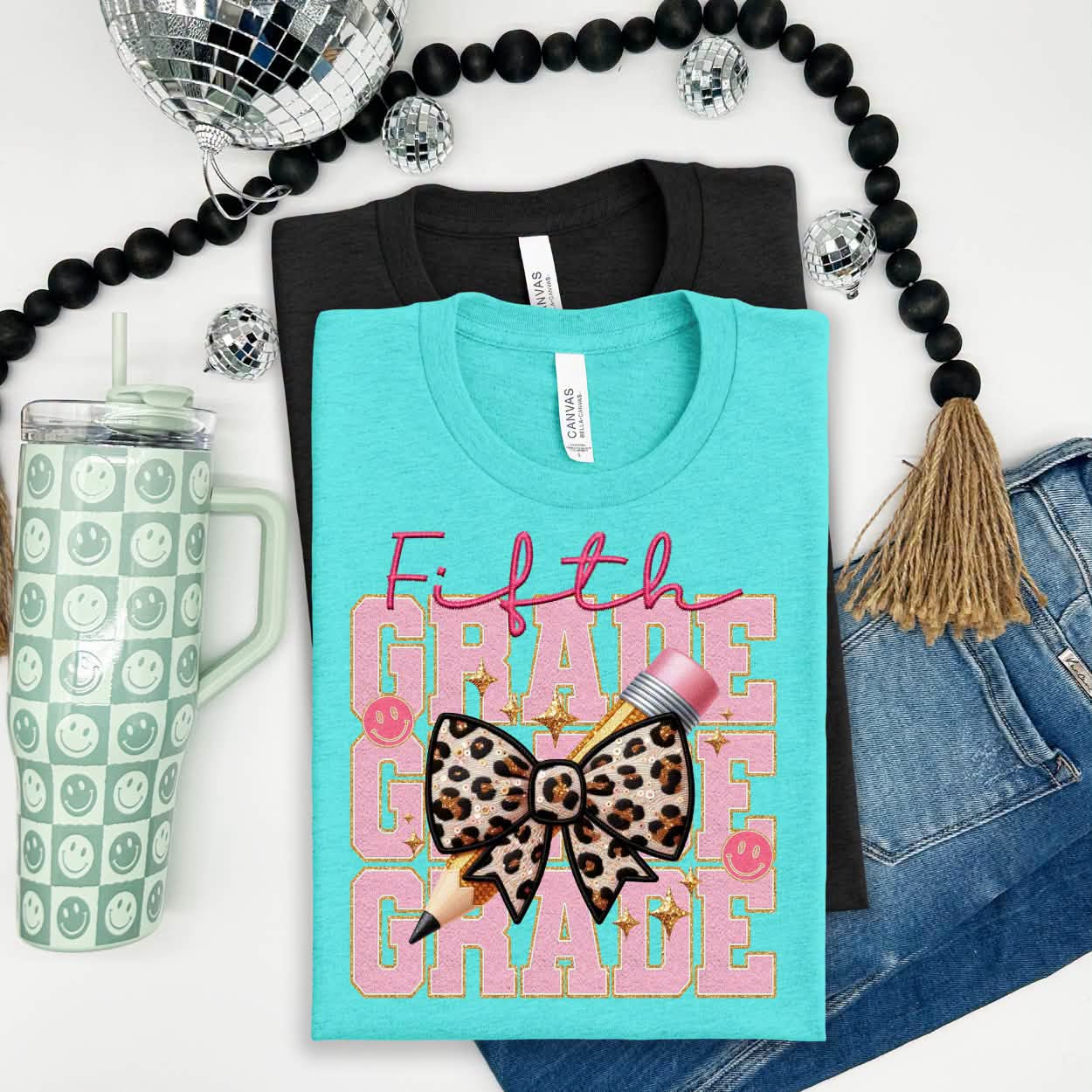 Kinder through Fourth Grade Leopard Bow-YOUTH