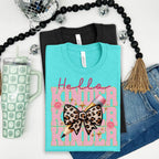 Kinder through Fourth Grade Leopard Bow-YOUTH