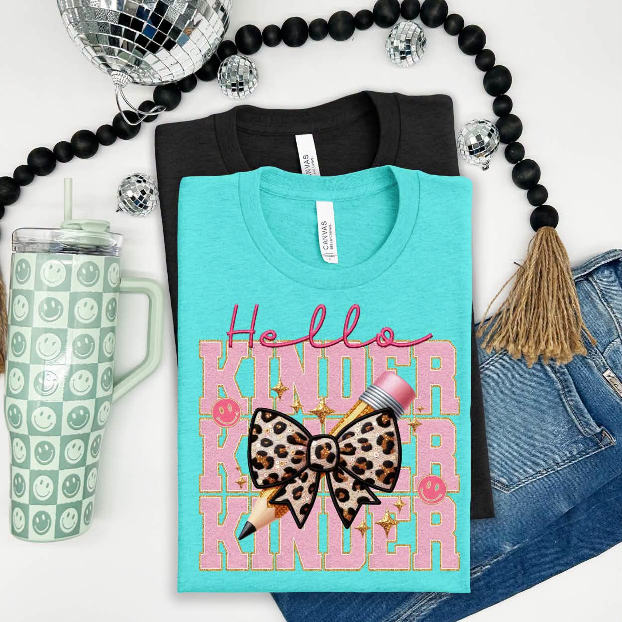 Kinder through Fourth Grade Leopard Bow-YOUTH