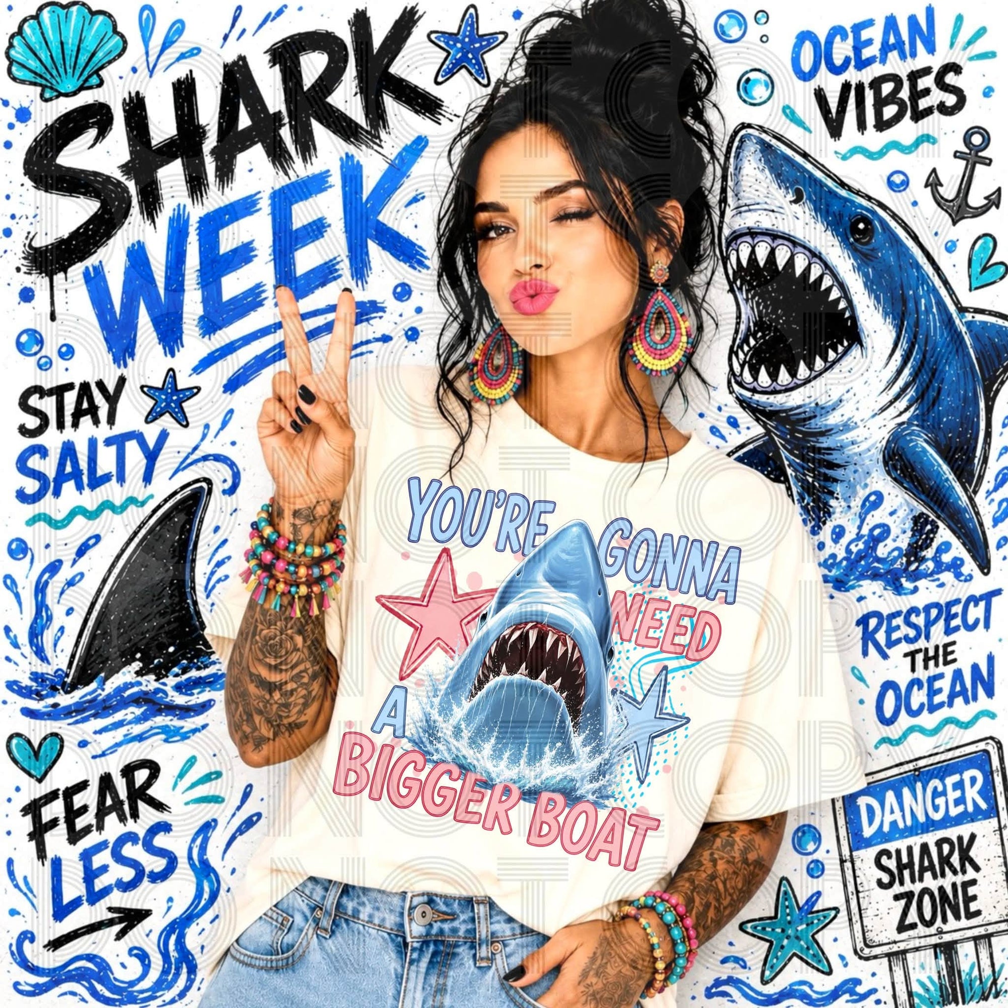 Bigger Boat Shark-ADULT