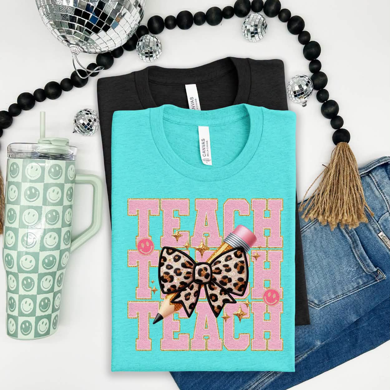 Kinder through Fourth Grade Leopard Bow-TODDLER