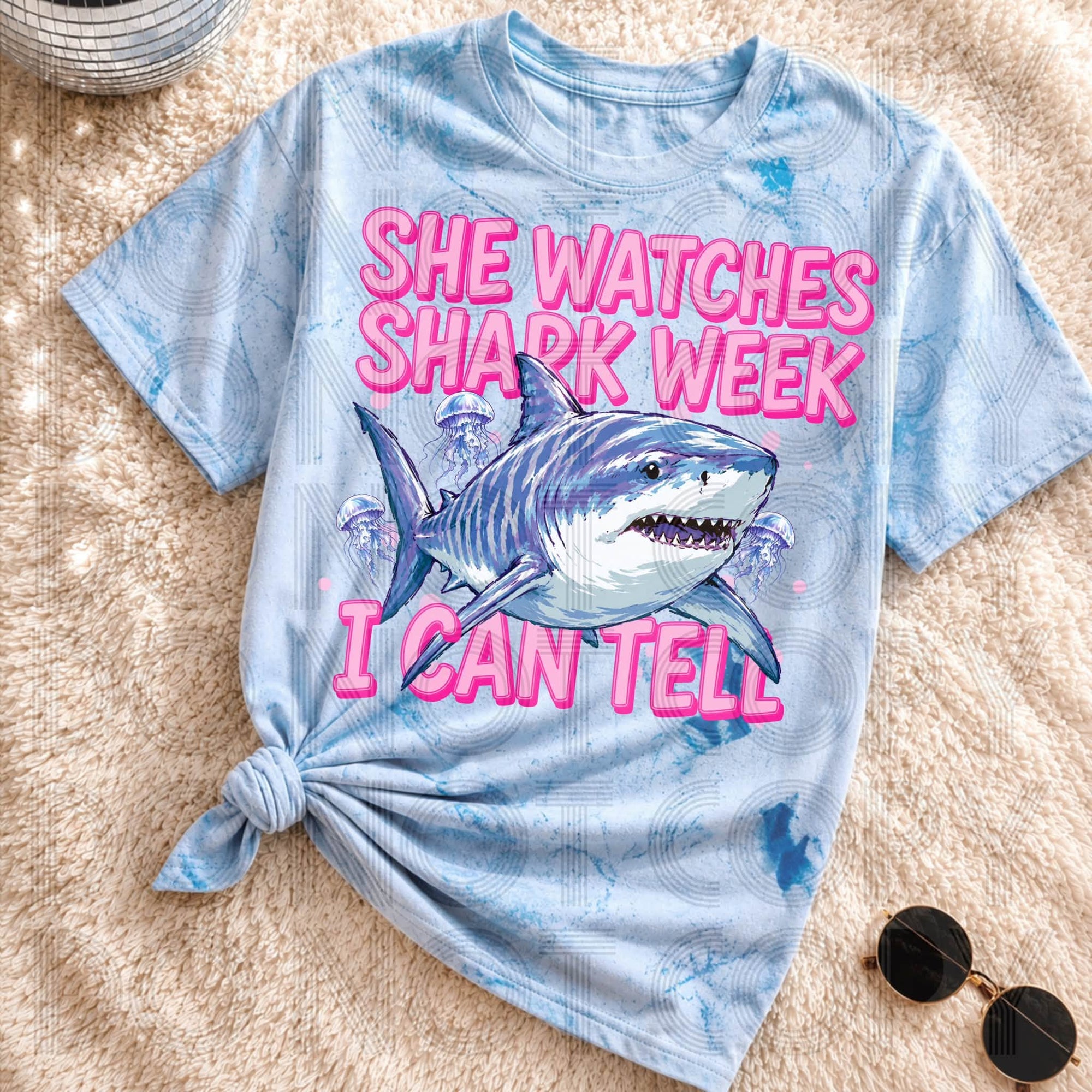 She Watches Shark Week-ADULT