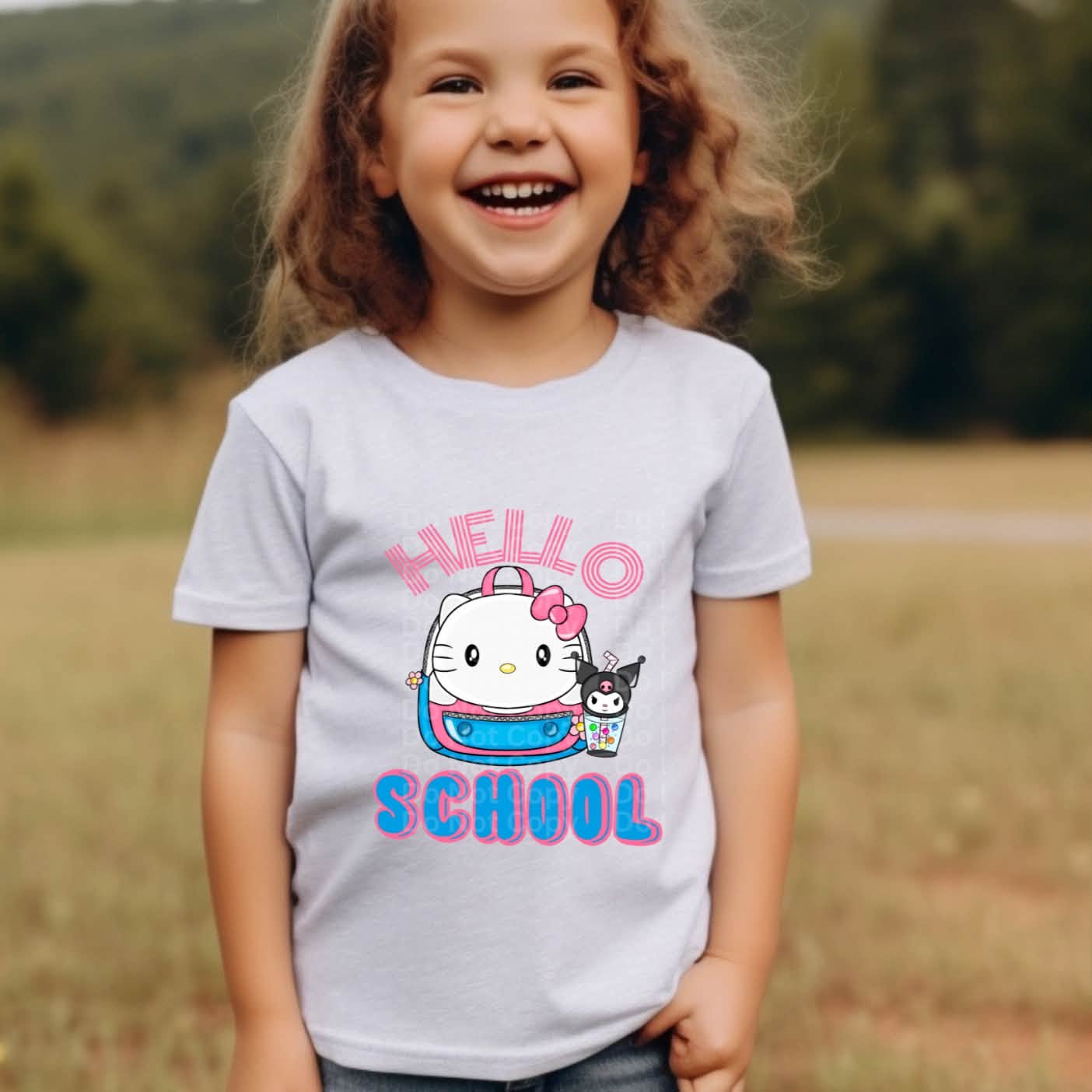 Hello Backpack Kitty Back to School-TODDLER