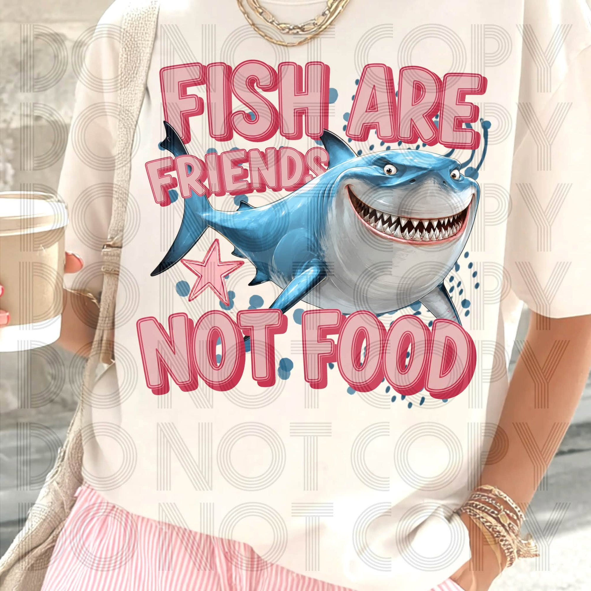 Fish Are Friends Shark-ADULT