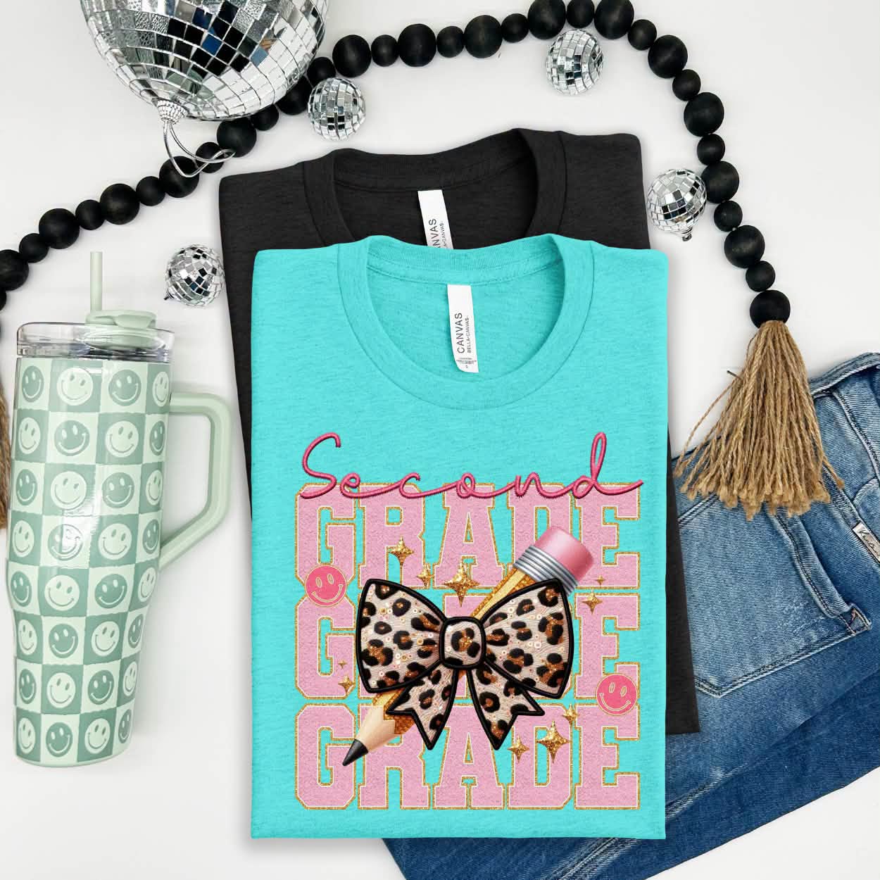 Kinder through Fourth Grade Leopard Bow-YOUTH
