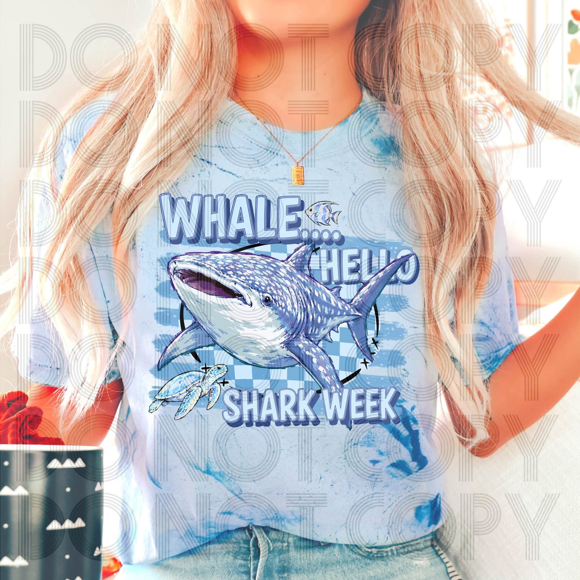 Whale Hello Shark Week-ADULT