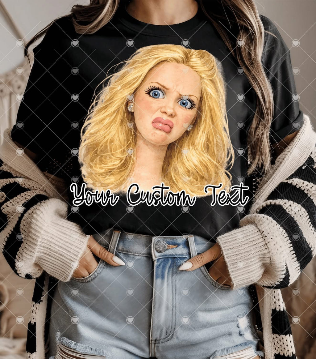 Dollface Stank Custom Text-ADULT