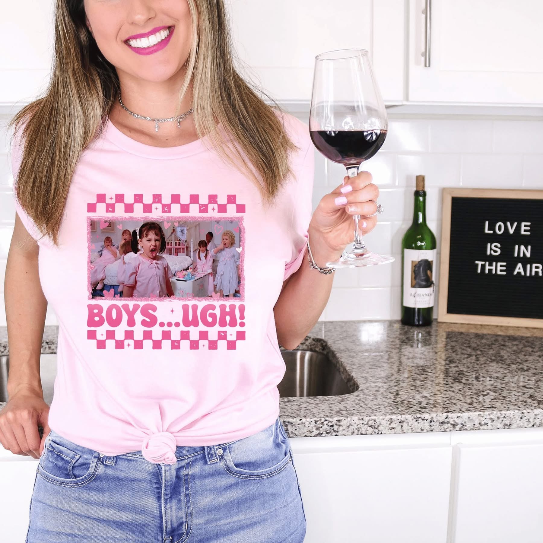 Boys Ugh Checkered Valentines-YOUTH