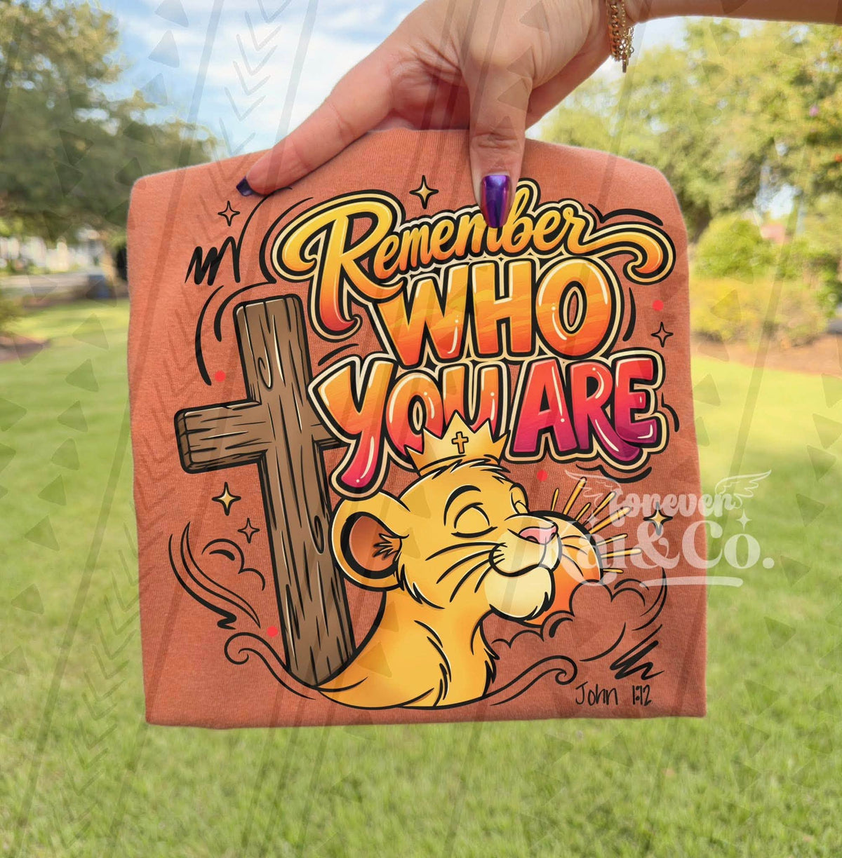 Remember Who You Are Lion Faith-TODDLER