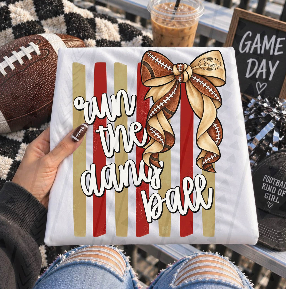 Run the Dang Dolphin Ball Bow-ADULT
