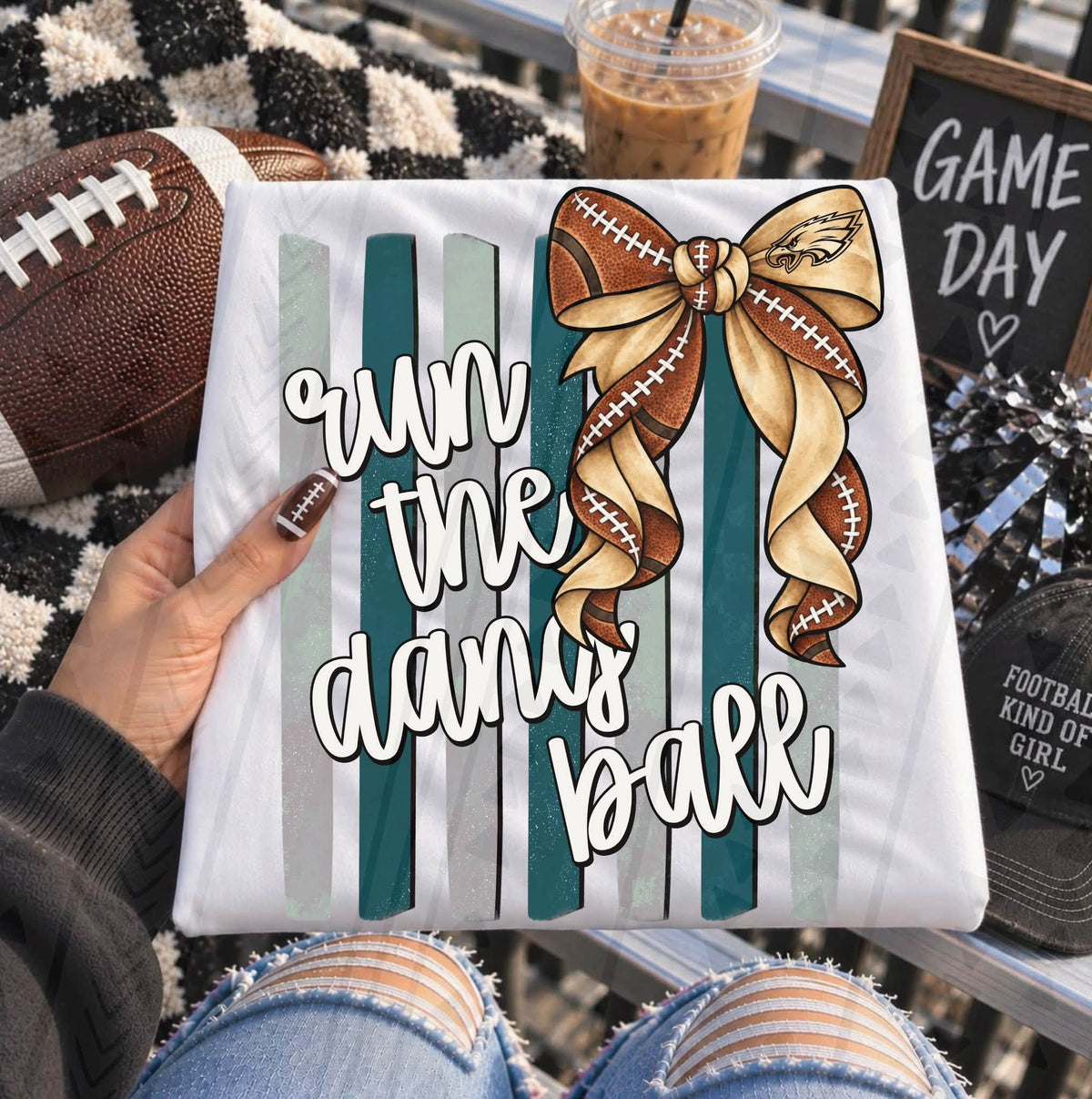 Run the Dang Eagle Ball Bow-ADULT