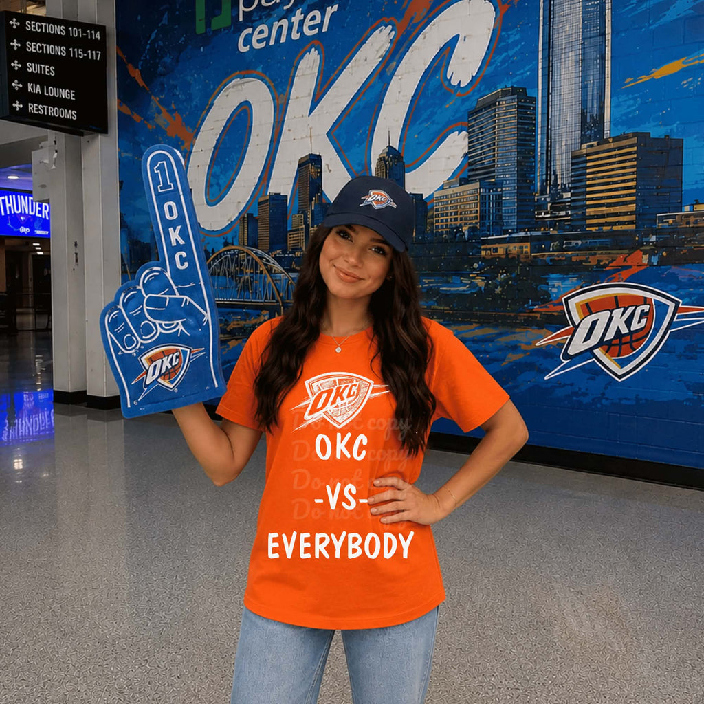 OKC VS Everyone Thund Basketball-ADULT