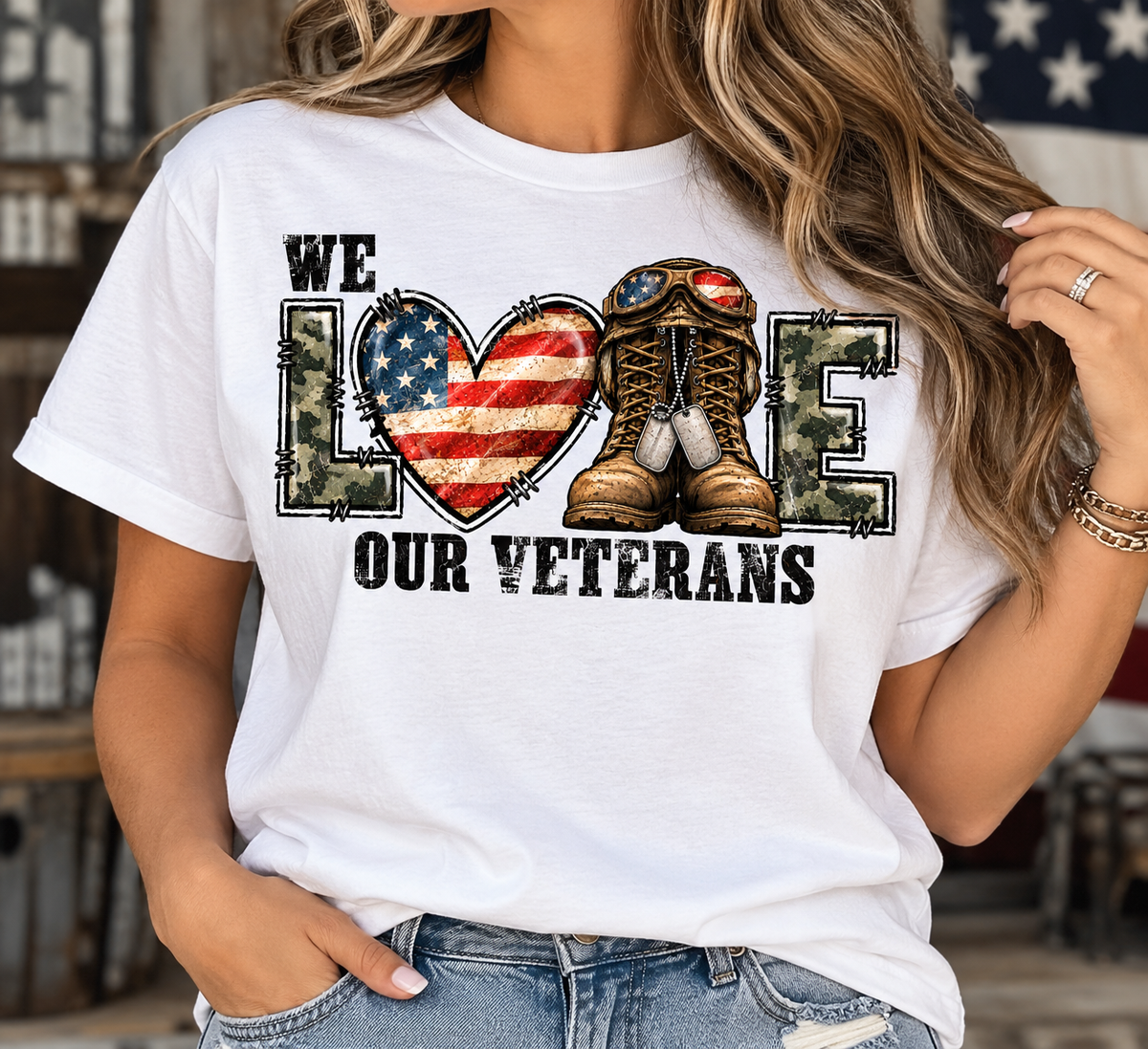 We Love Our Veterans-ADULT