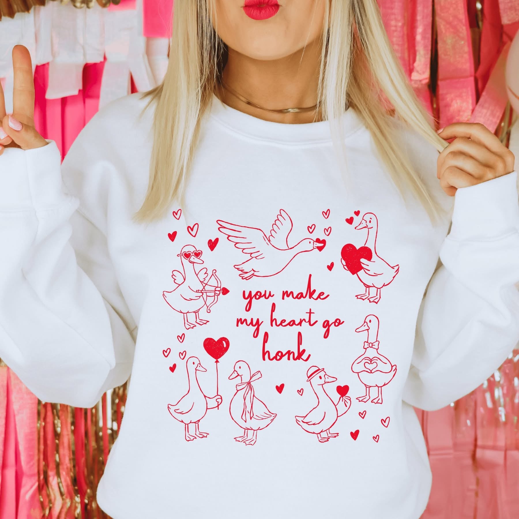 Heart Go Honk Valentine-ADULT