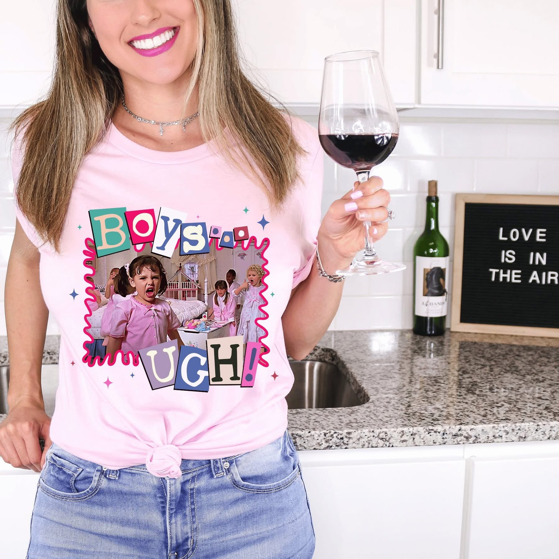 Boys Ugh Lettered Valentines-YOUTH