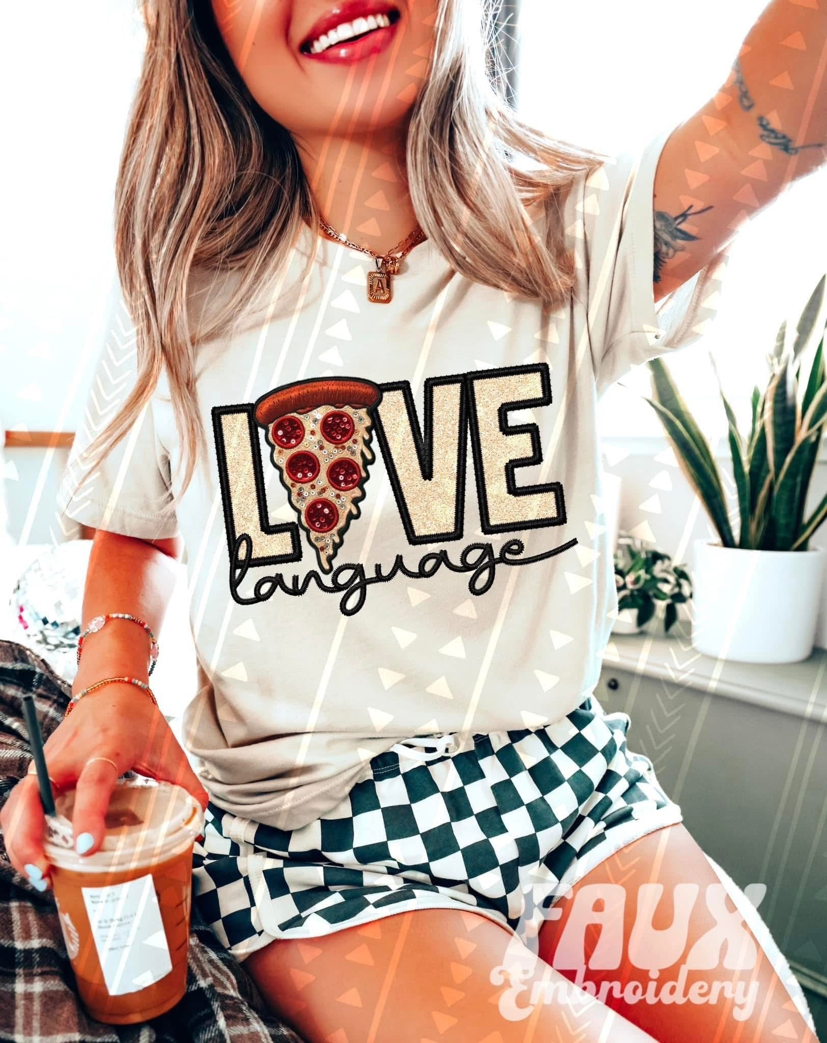 Love Language Pizza-ADULT