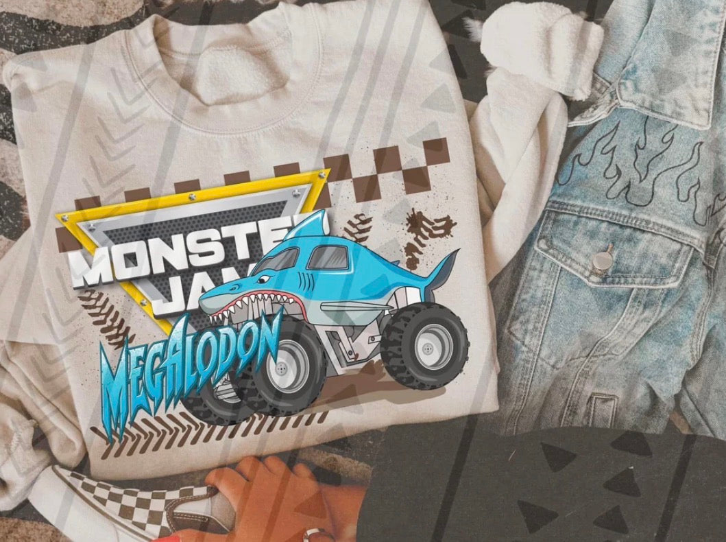 Monster J Shield Truck-TODDLER
