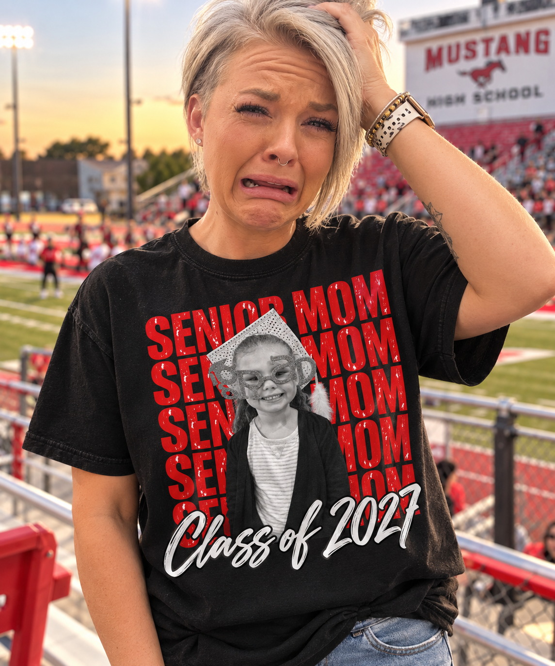 Custom Senior with Photo and Title (See Description)-ADULT