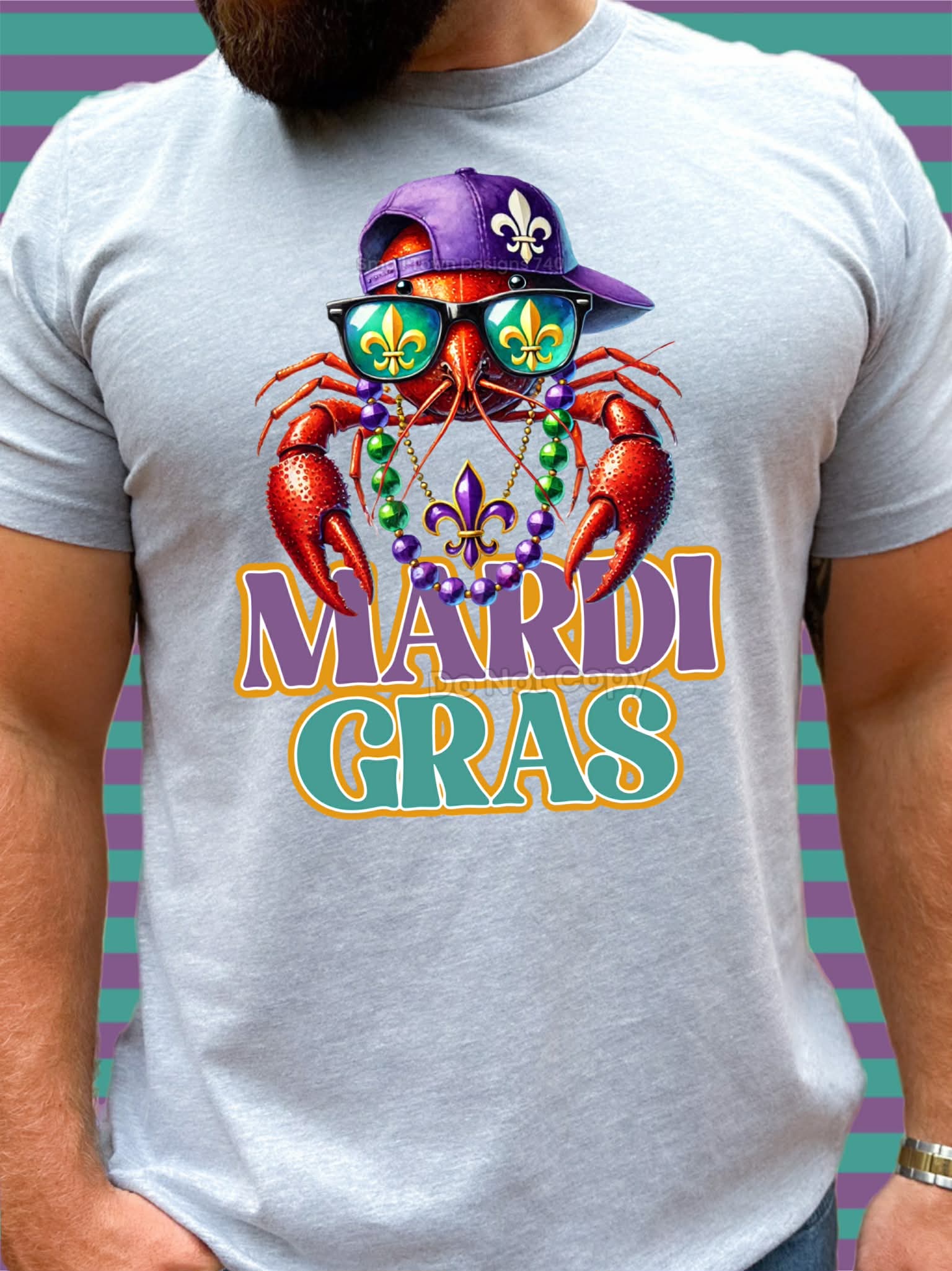 Mardi Gras Crawfish- ADULT