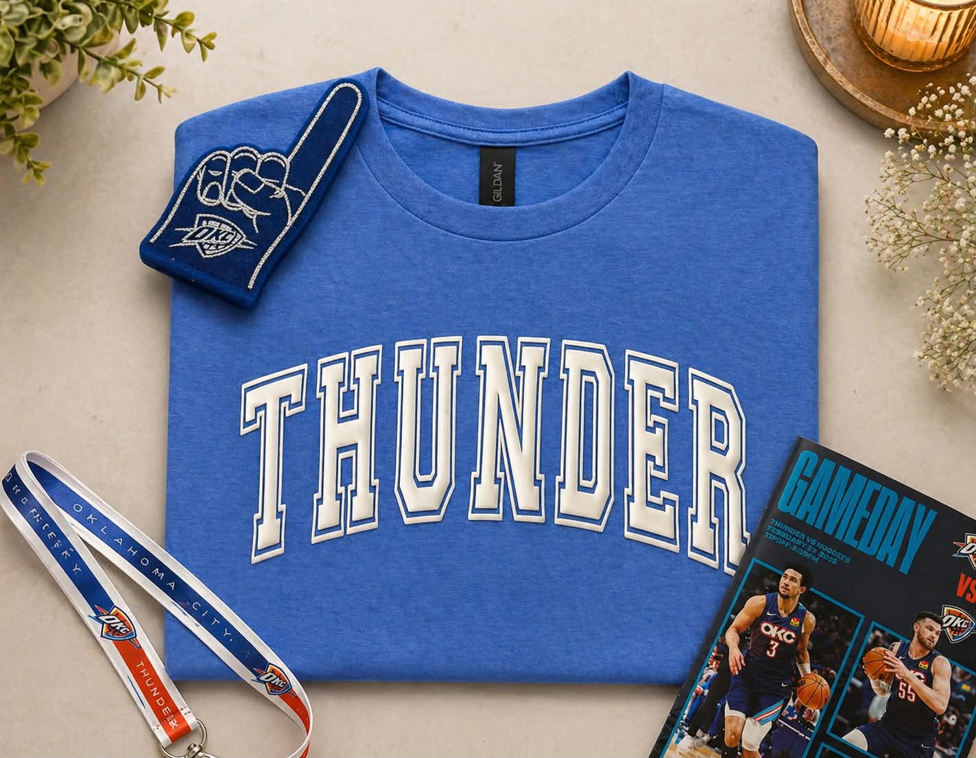 Thund Puff OKC Basketball-ADULT